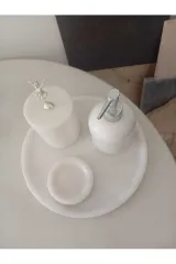 mermer   banyo  seti   5  li
