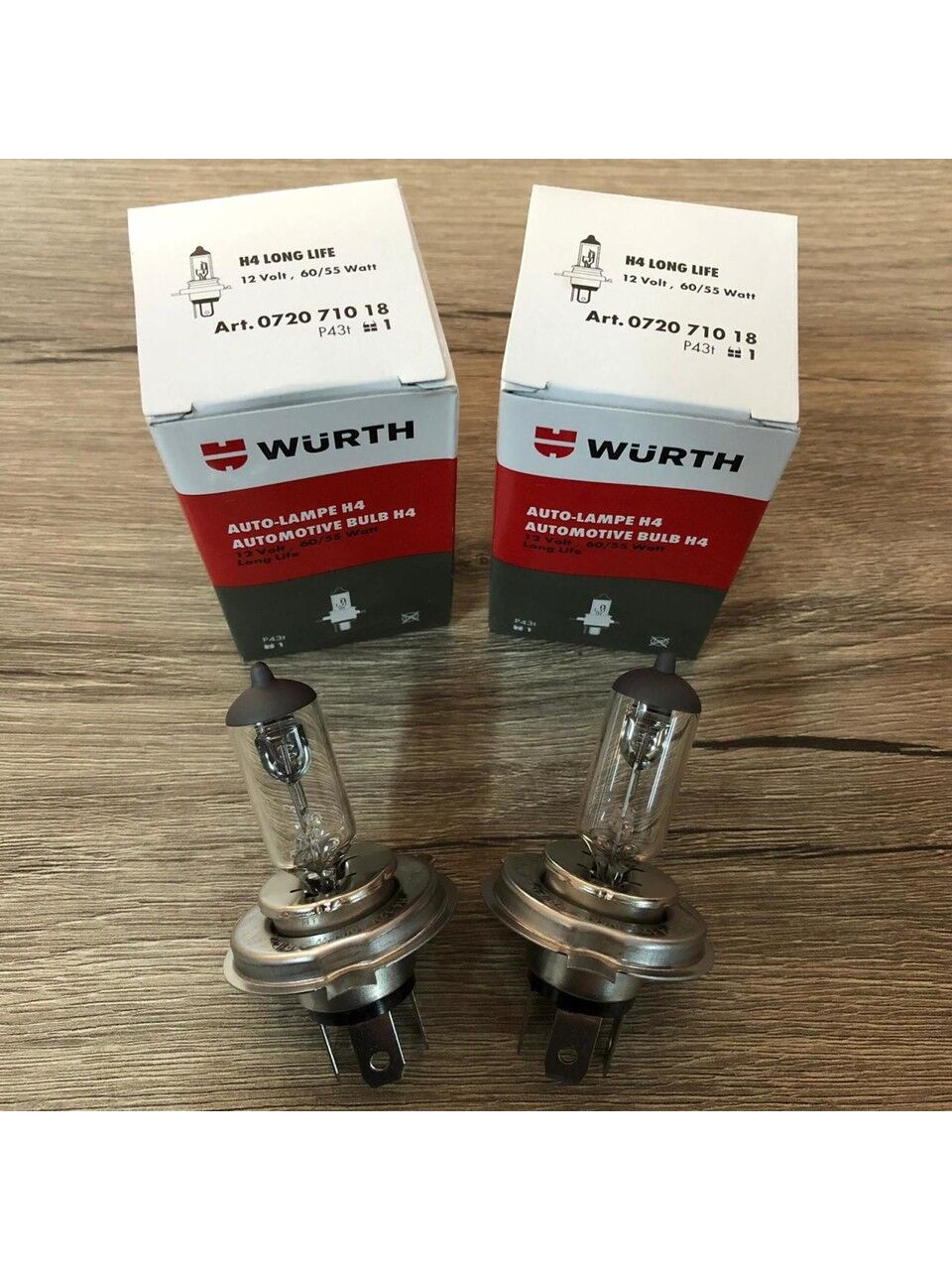 würth  çift  lamp   h4  araba   farı